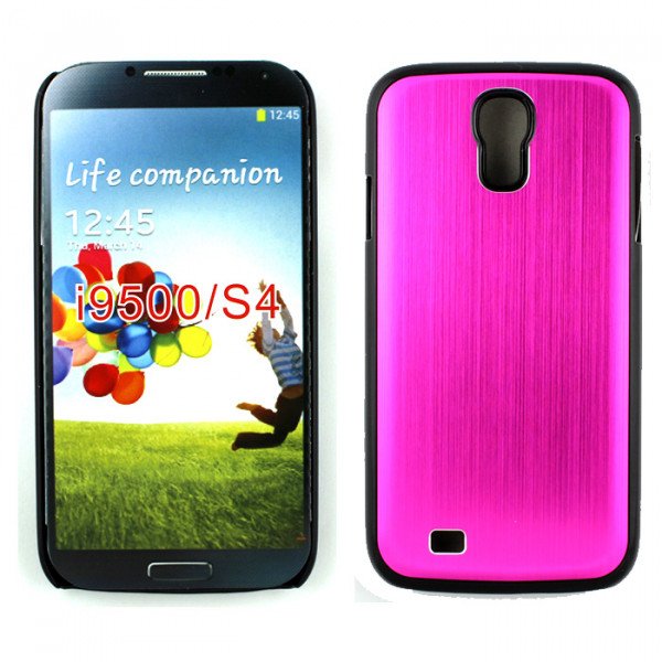 Wholesale Samsung Galaxy S4  Aluminum Case (Hot Pink)